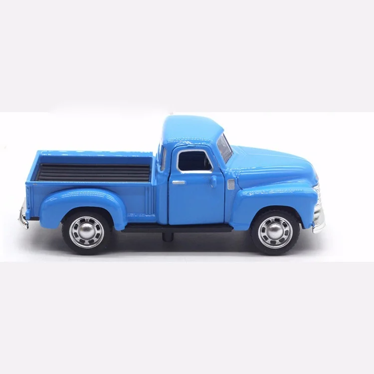 1/32 Chevrolet пикап грузовик Литой Сплав Модель автомобиля игрушки со звуком и