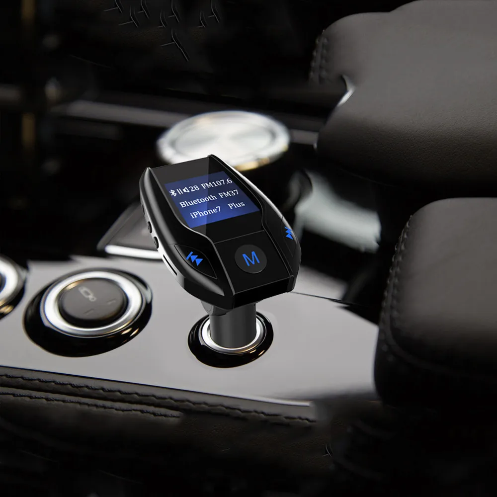 35 Автомобильный MP3 fm-передатчик Bluetooth автомобильный комплект MP3 радио плеер Aux модулятор беспроводной свободный Ручной ЖК-дисплей Автомобильный MP3 DIS