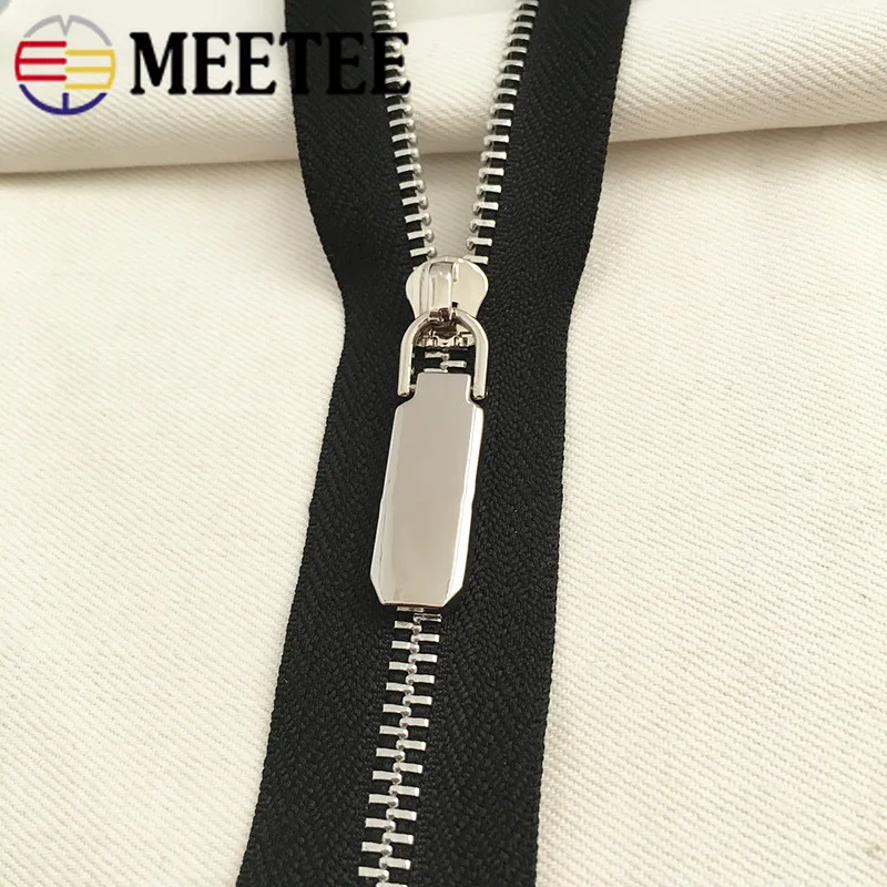 Meetee 5 шт. съемный металлический молниеносный съемник для # слайдеры на молнии