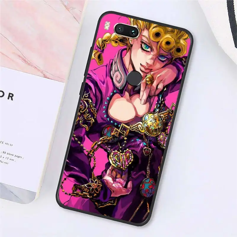 

JoJo's Bizarre Adventure JoJo Anime Phone Cases For Xiaomi Redmi note 7 8 9 t k30 max3 9 s 10 pro lite Luxury brand shell