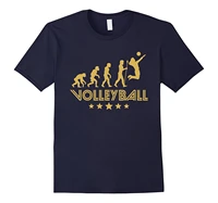 volleyballs evolution retro style graphic t shirt mens 100 cotton plus size top tee tee shirt casual short sleeve tops