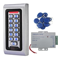 2000 users rfid standalone door access control system ip68 waterproof keypad with id keychains and 3a power optional