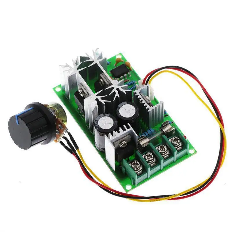 DC 10 60V регулятор скорости двигателя ШИМ переключатель регулятора 20A напряжения