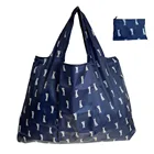 Большая складная женская сумка-тоут, портативные сумки через плечо, модные сумки с карманами для путешествий и продуктов