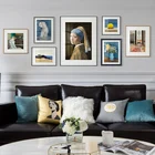 Винтажная классическая картина маслом айнар йолин Йоханнеса Вермеера, постер на холсте, Настенная картина, декор для гостиной и дома