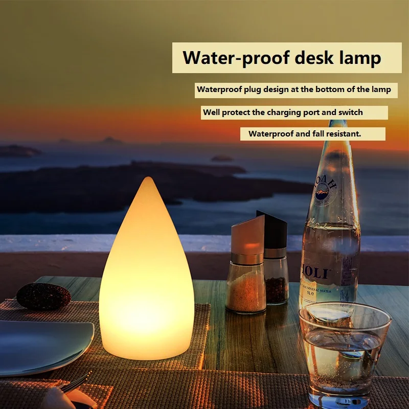 

VIP Creative Colorful Atmosphere Table Lamp For Bar KTV Restaurant Home Garden Night Lights of Bedroom USB Charging LED Lights