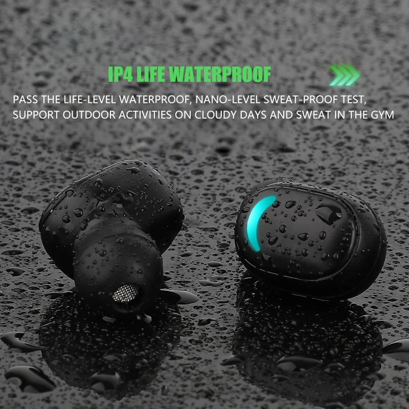xiaomi tws bluetooth 5 1 earphones wireless headphone g7s gaming headset noise reduction led display earphones earbuds free global shipping
