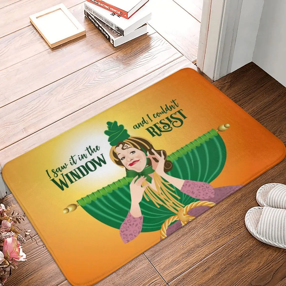 

I Saw It In The Window Doormat Carpet Mat Rug Polyester Non-Slip Floor Decor Bath Bathroom Kitchen Balcony 40x60