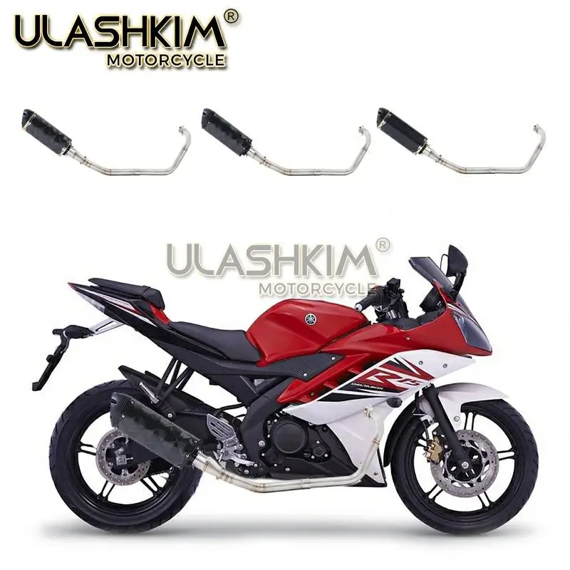 Мотоцикл Полная выхлопная система Escape Модифицированная средняя звеньевая труба