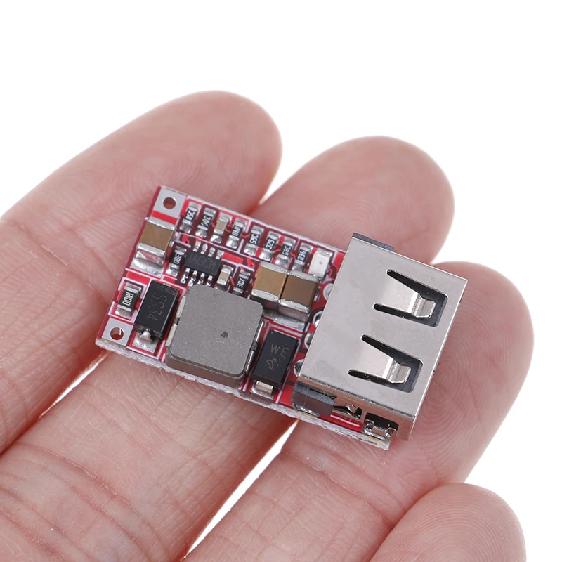 Понижающее зарядное устройство DC 12 В/24 В до 5 3A 6 24 с выходом Mini USB Регулируемый
