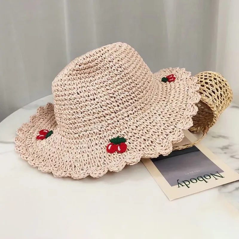 

Summer Korean Super Cute Kids Cap Children's Sun Hat Children's Thin Sunshade Baby Hat