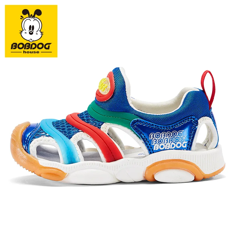 Детская обувь BOBDOG house сетчатые дышащие удобные детские туфли нескользящая на