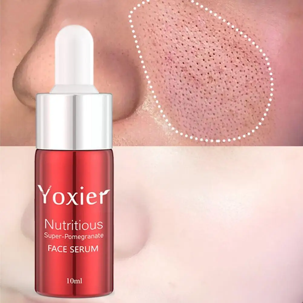 

Red Pomegranate Essence Yoxier Serum Anti Wrinkle Face Shrink Fine Lifting Skin Lines Firming Pores Care Care G1g0