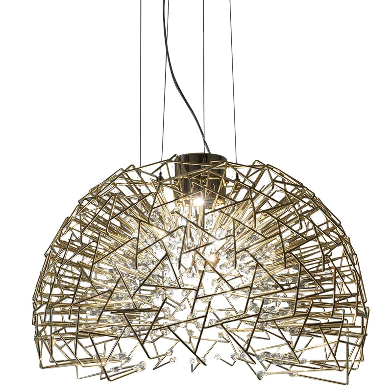 

Современные, маленькая, Сферическая форма Хрустальная люстра, светильник класса люкс творческой столовой чехлы для спальни примерочная ар...