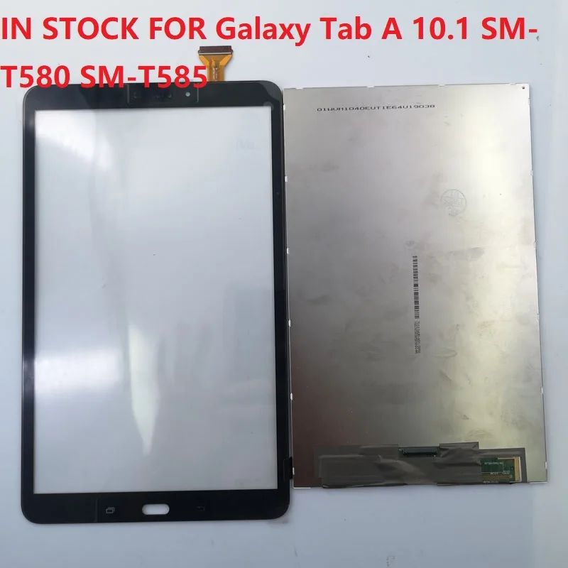 ЖК экран и сенсорный для Samsung Galaxy Tab A 10 1 SM T580 T585 комплект экрана с сенсорным