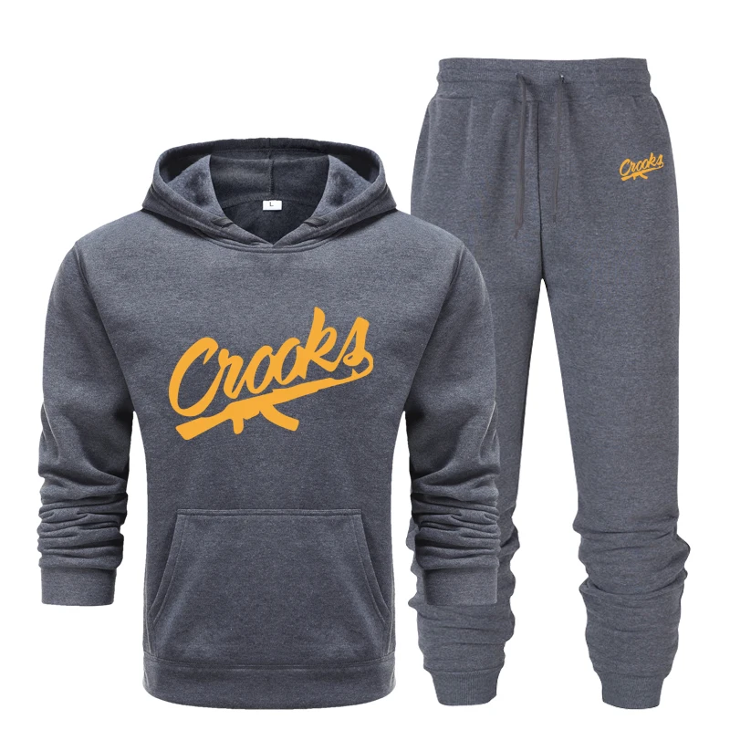 

2020 New Fashion Hoody Set head Jacket Printed+ pants 2 piece suit Men Hoodies Sweatshirts Casual Coat Hooded Cardigan2020 New F