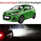Xlights диодные лампы для авто автомобильные лампы для Chevrolet Chevy Spark 2013 2014 2015 2016 2017 2018 светодиодные фары лампы ближнего света Canbus 12 В 6000 К лампы фары аксессуары