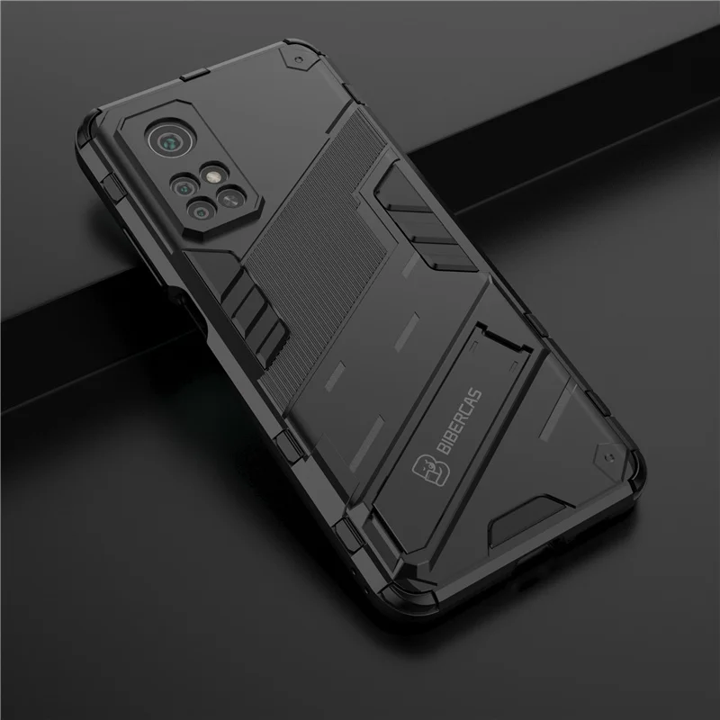 For Case Xiaomi Mi 10T Pro Cover For Mi 10T Pro Capas Kickstand Back Holder Cover For Mi 10T Pro Lite Redmi Note 10 Pro Fundas
