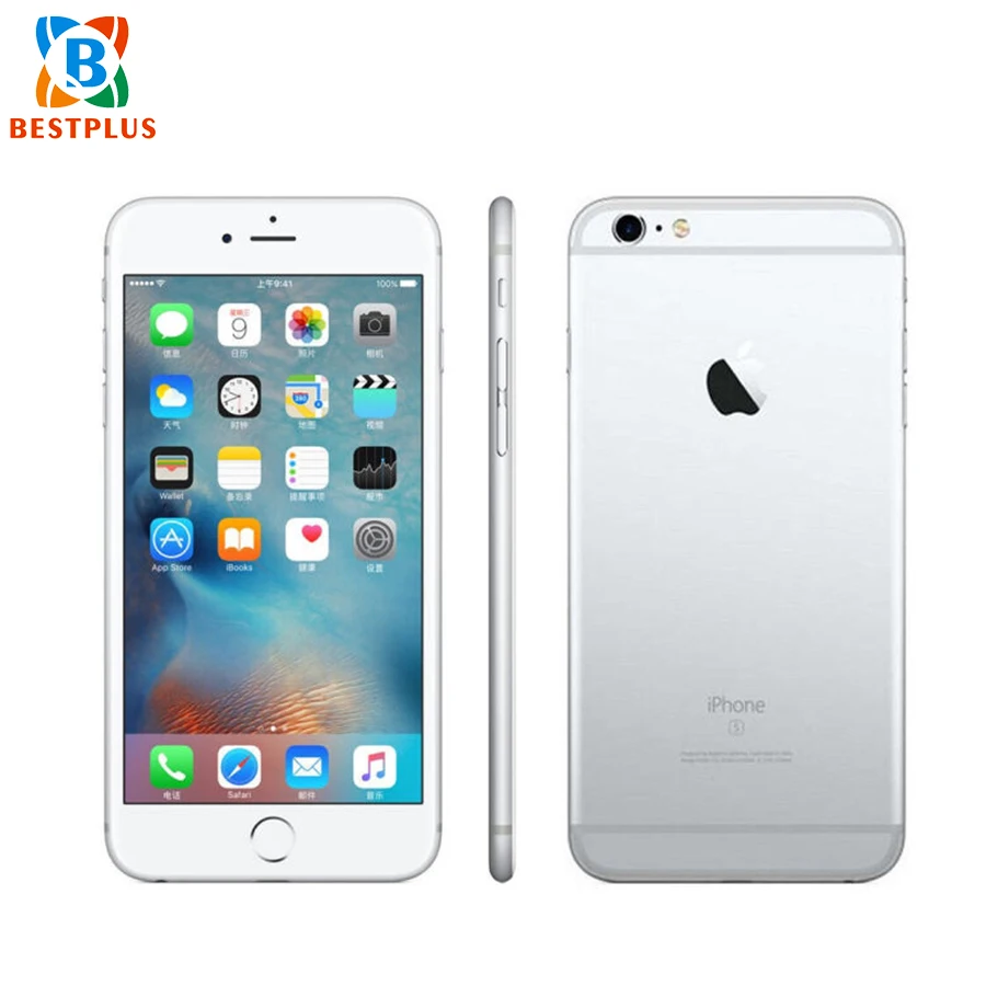 at& T версия Apple iPhone 6S Plus A1634 мобильный телефон 5," 2 Гб ОЗУ 64 Гб ПЗУ 12,0 МП камера двухъядерный смартфон