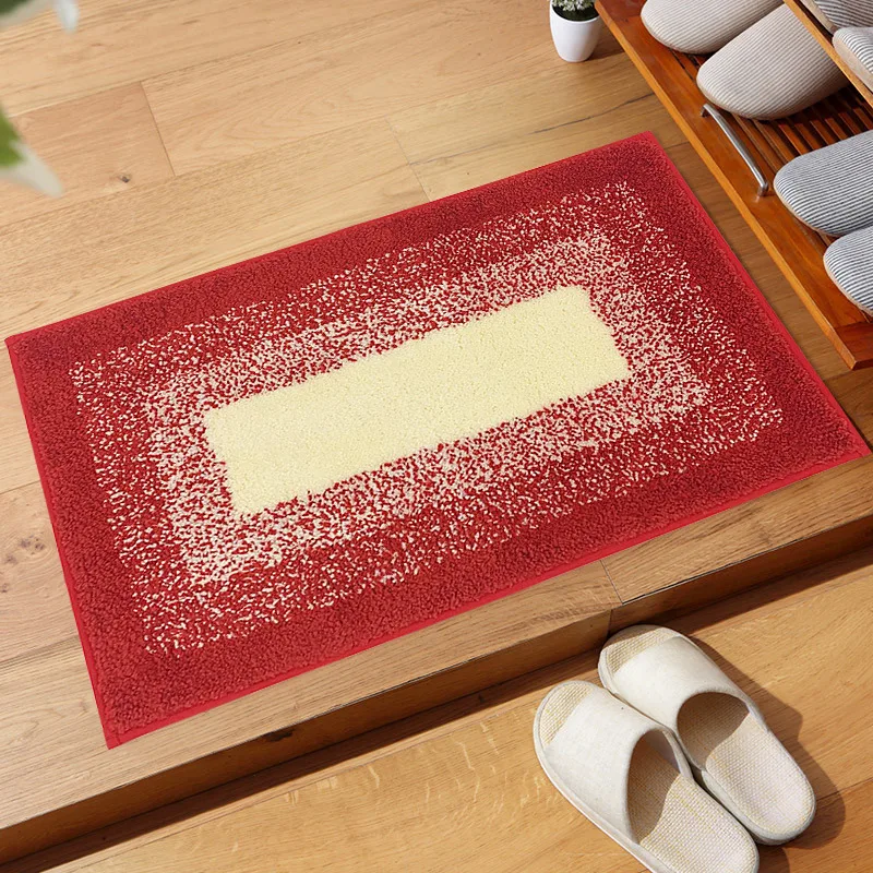 

Plain Simple Household Waterproof Quick-drying Mat Balcony Floor Mat Door Mat Carpet Bathroom Non-slip Mat