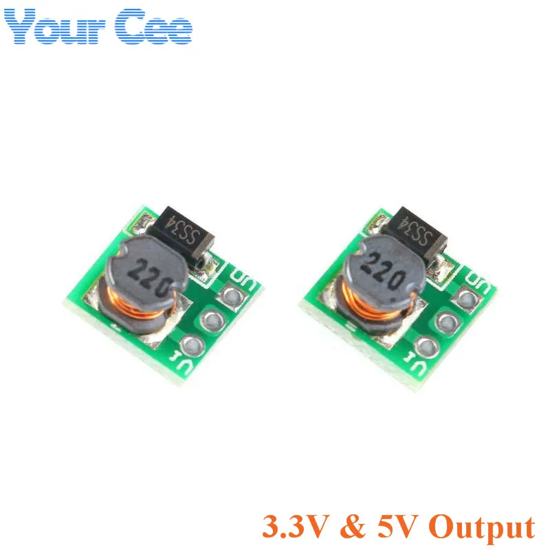 DC 0 9 3 В до ма 5 в Mini Step Up Boost Power Module to для Arduino модуль преобразователя