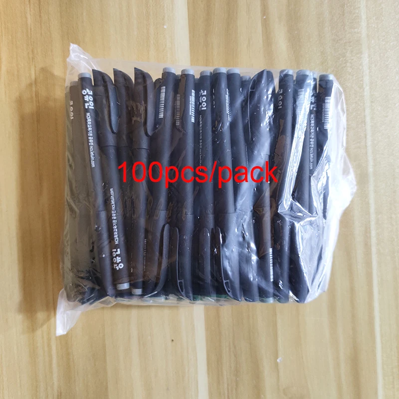 

100 Pcs 0.5mm automatic fading pen English Chinese calligraphy dedicated for writing practice Gel pen