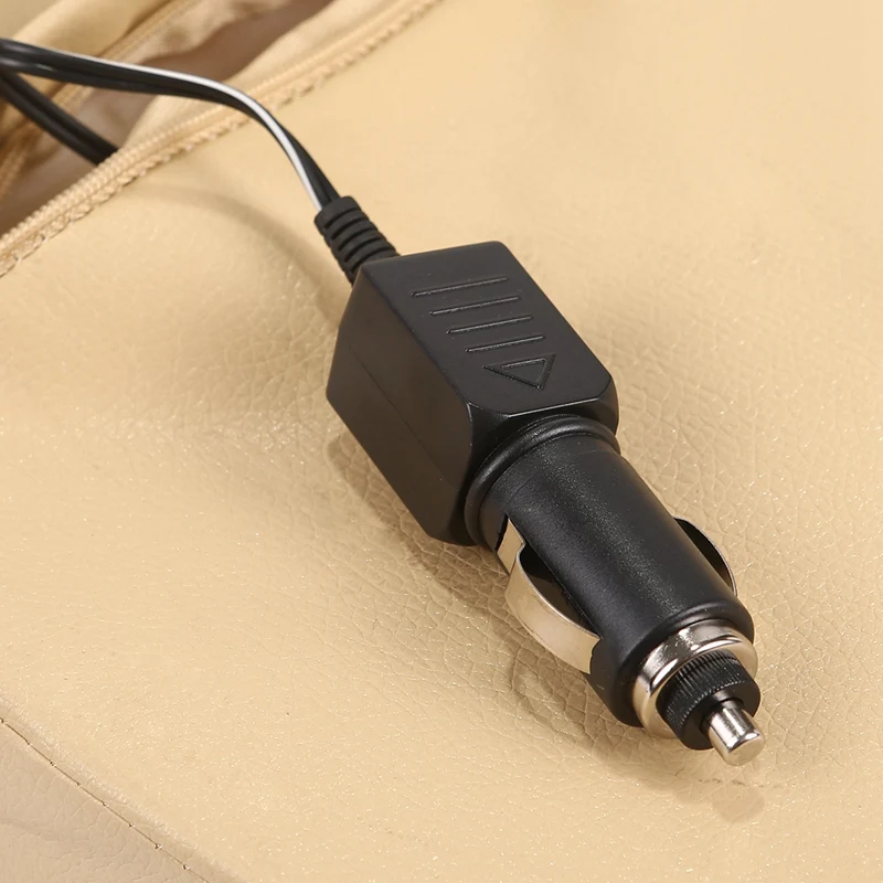 Автомобильная электрическая Подушка массажер для талии подушка мягкий хлопок