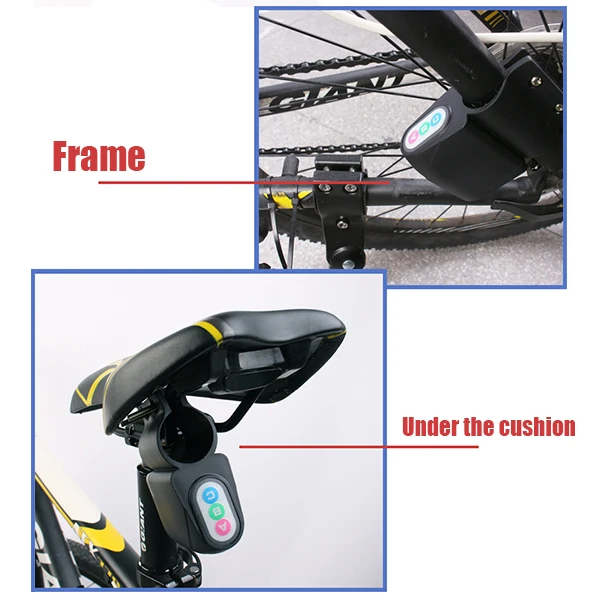 

Hot Sale Anti-theft Bike Lock Alarm Cyclings Security Wireless Remote Control Vibration X85