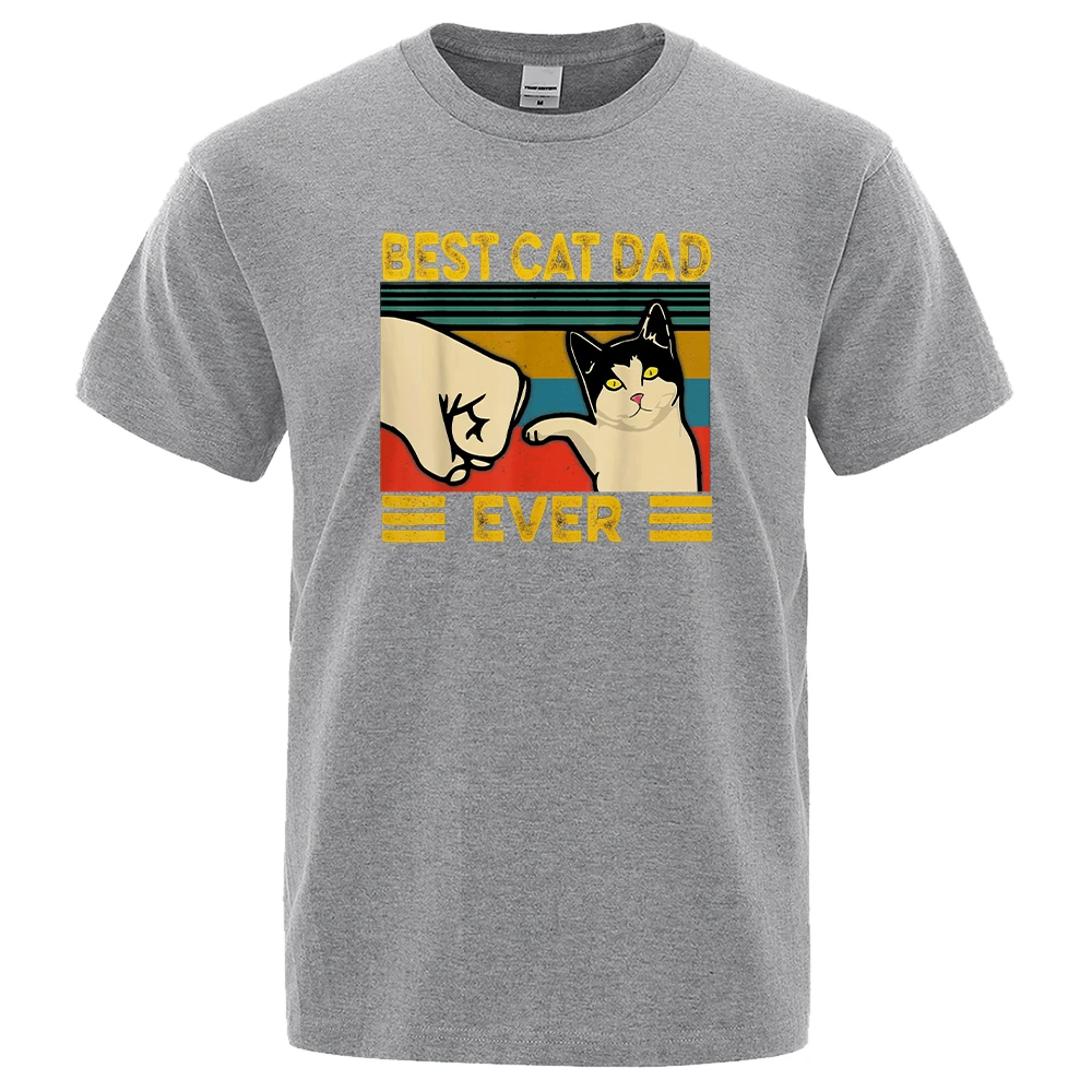 

Cat Fisting With People printMen's Tee Shirts Fashion Brand Top Short Sleeve Comfortable Tshirt Man Casual Summer Tees Shirt
