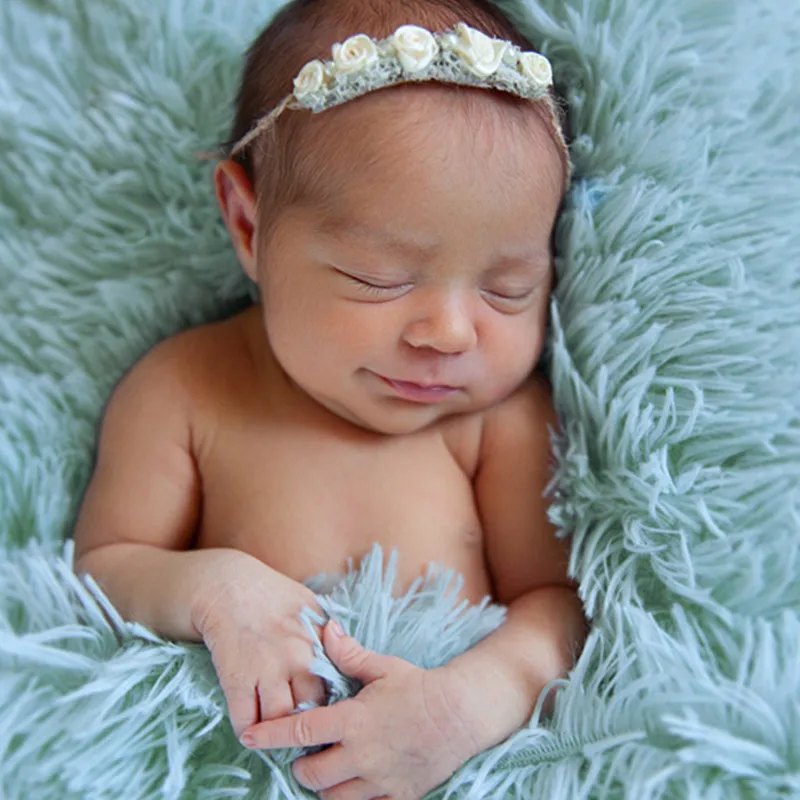 

Newborn Baby Girl Headbands Flower Bows Newborn Photography Props Headband Girl Hair Accessories Baby Photo Shoot