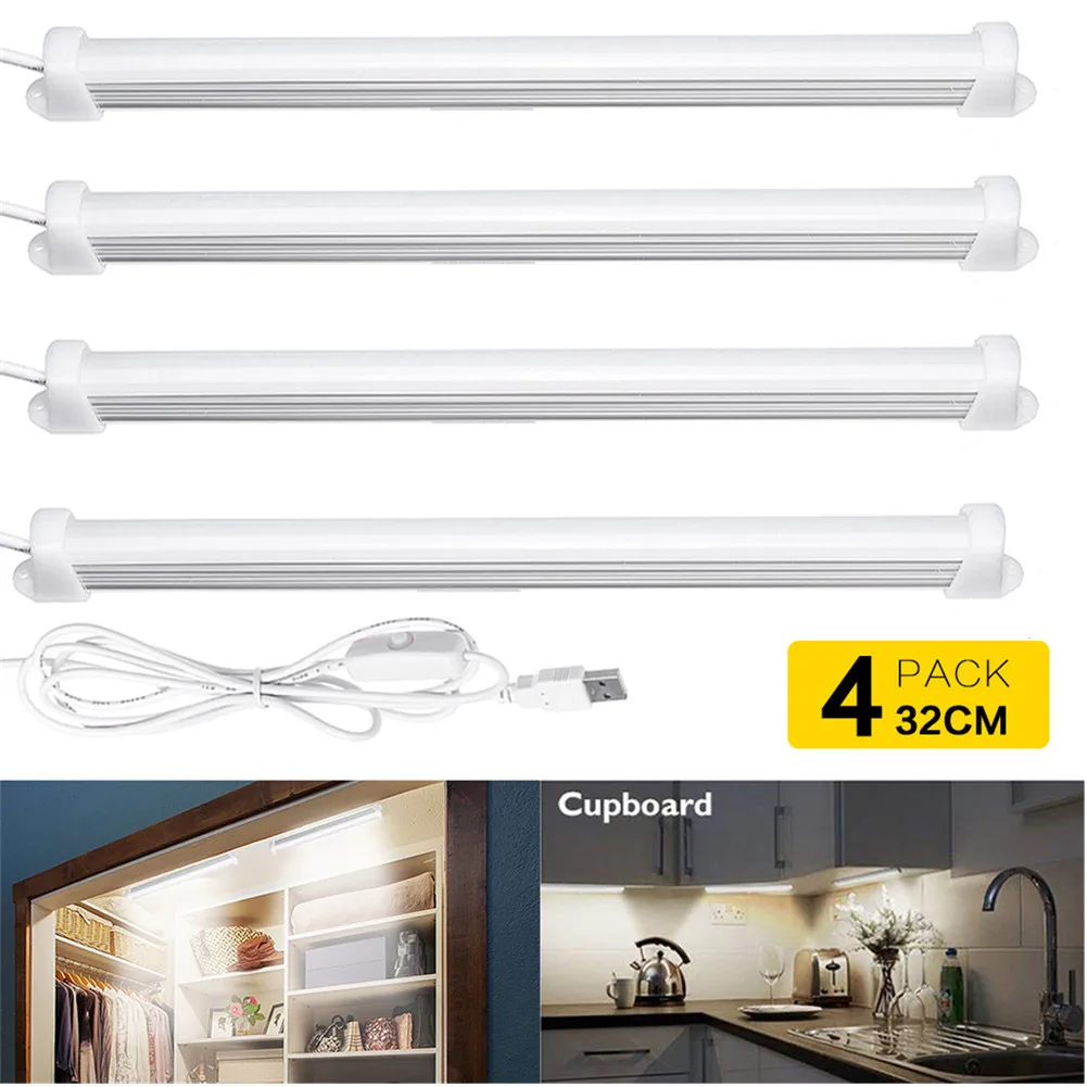 

LED Night Lights for Under Cabinet Closet Kitchen Cupboard Shelf Lighting for Counter FP8