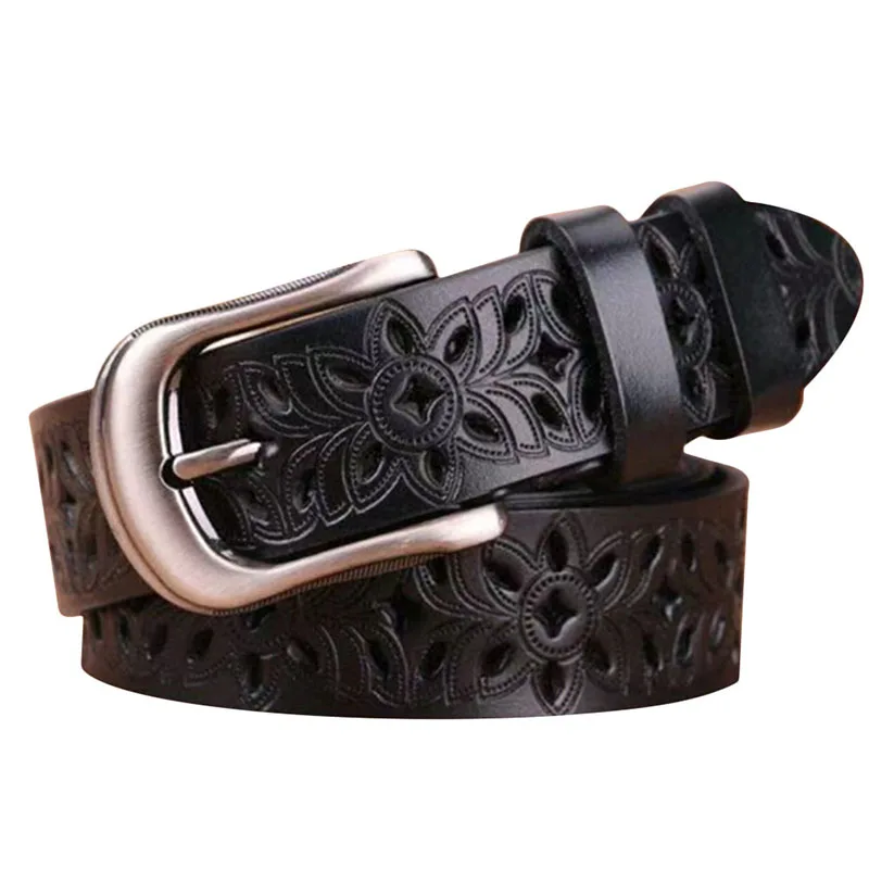

Fashion Imitation Leather Belts Solid Color All-match Women Belt Durable Vintage Pin Buckle Strap Belt Clothing Accessories