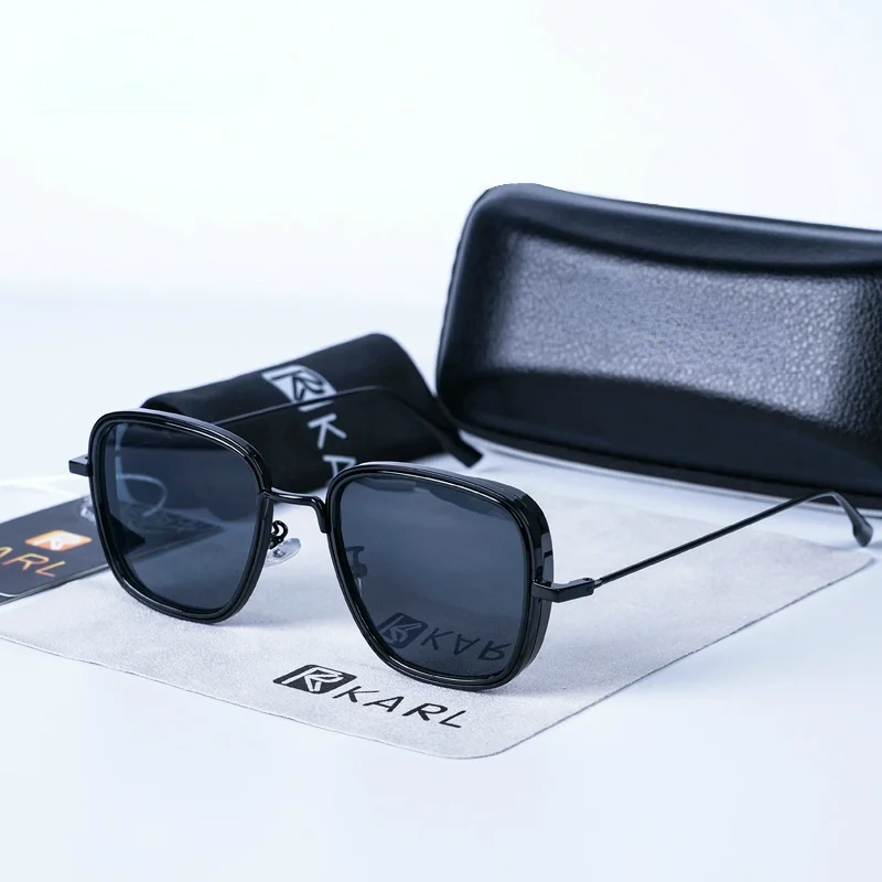 

Квадратные Солнцезащитные очки Мужские Роскошные брендовые металлические ретро стимпанк градиентные солнцезащитные очки для мужчин и жен...