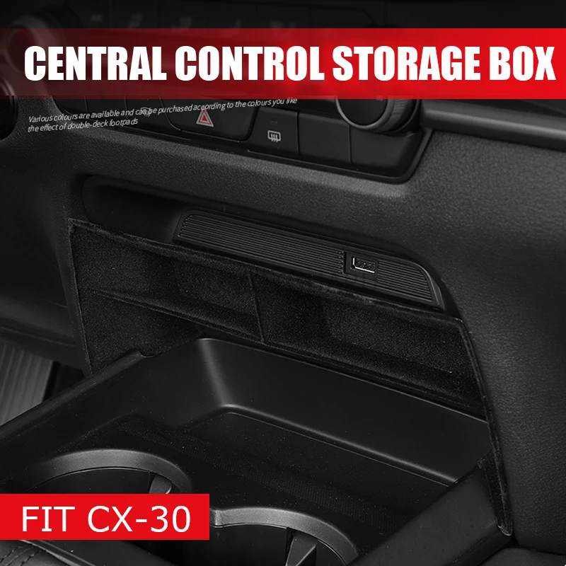 

For Mazda CX-30 2020 Modified Special Central Control Storage Box Car Glove Box Accessories Interior 1PC