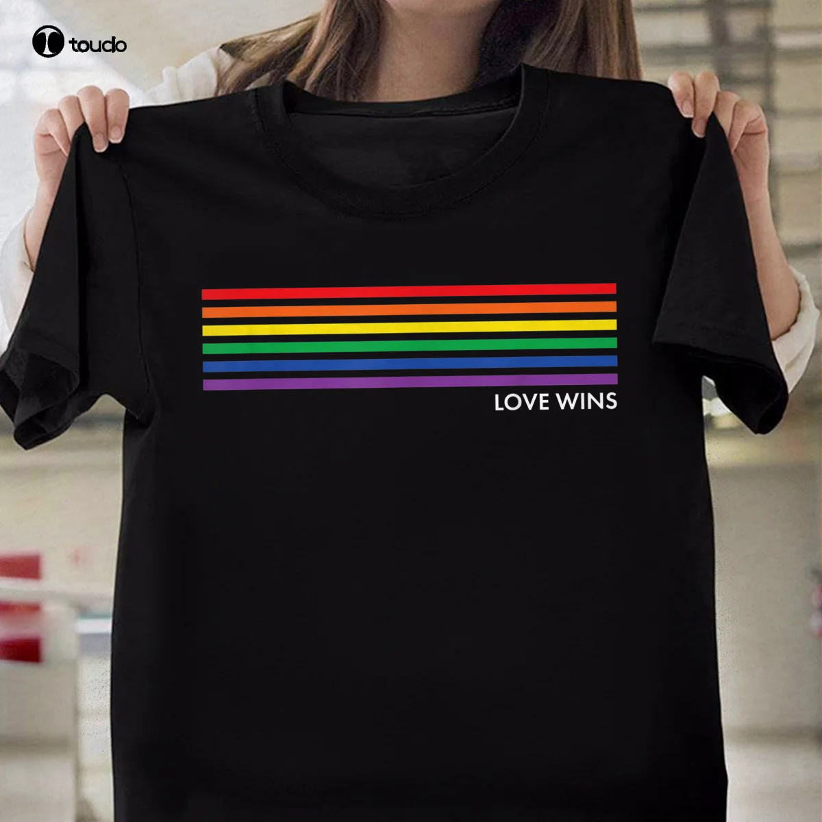 

Gay Pride Rainbow Equality Funny Gift T-Shirt