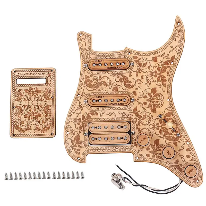 Комплект износостойких металлических пикапов Pickguard комплект для музыкальных