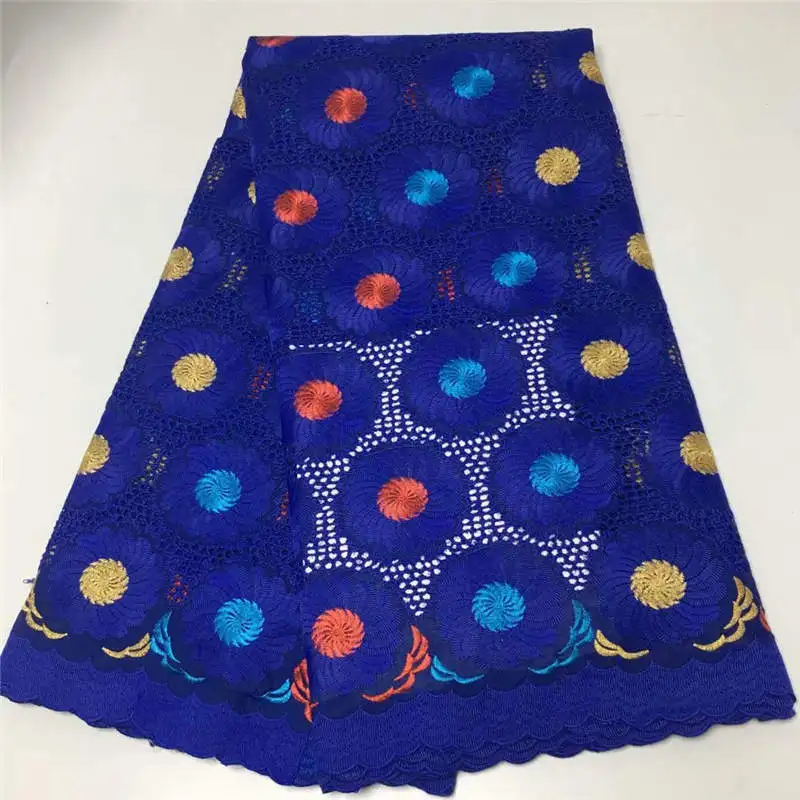2019 новейшая хлопковая африканская кружевная ткань высокого качества