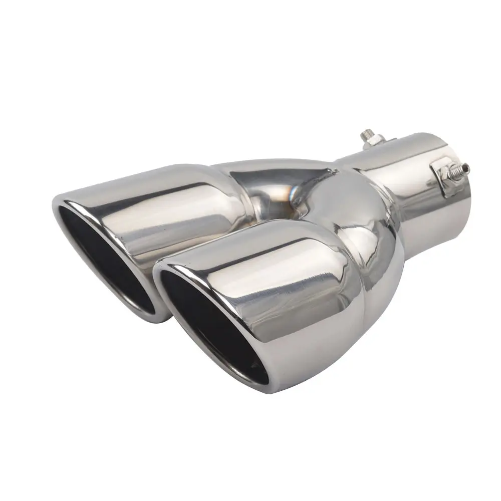 Универсальная автомобильная выхлопная труба с двойным выходом автомобильный