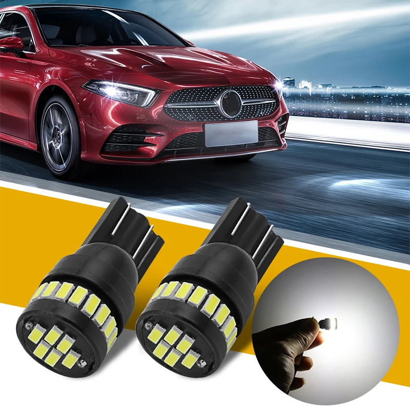 Для Mercedes Benz Cla W204 W212 W205 W211 W203 W210 аксессуары Canbus Lamp T10 W5W 194 168 24SMD светодиодный