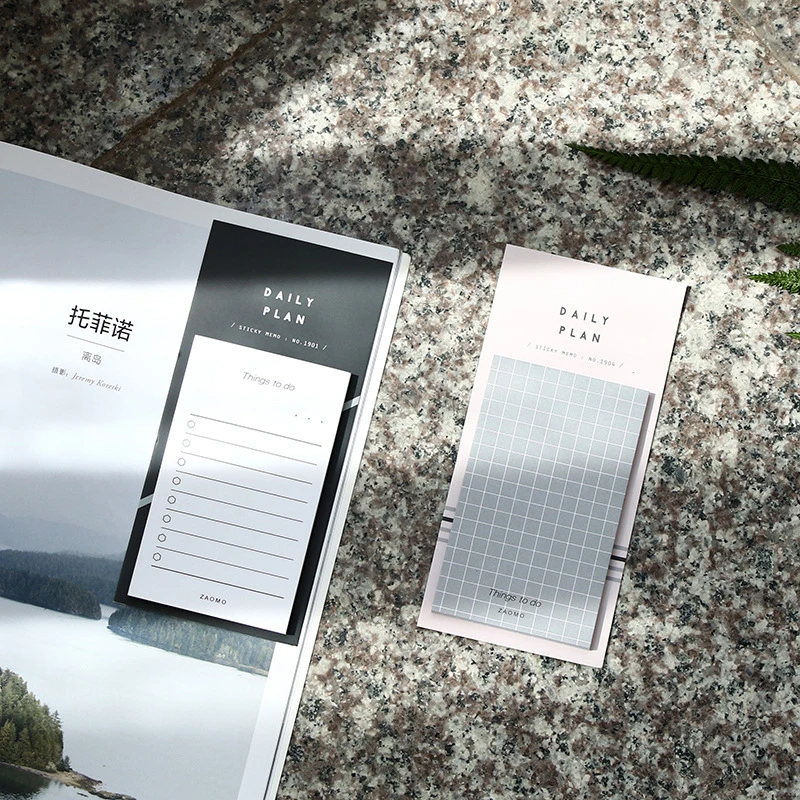 sticky notes notebook kawaii stationery papelaria to do list office decoration karteczki samoprzylepne memo caderno zeszyt cute |