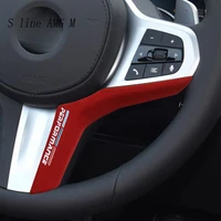 car styling for bmw g20 g30 g38 g11 g12 g05 g01 g02 z4 x3 x4 x5 1 3 5 7 series suede car wrapping abs steering wheel covers trim