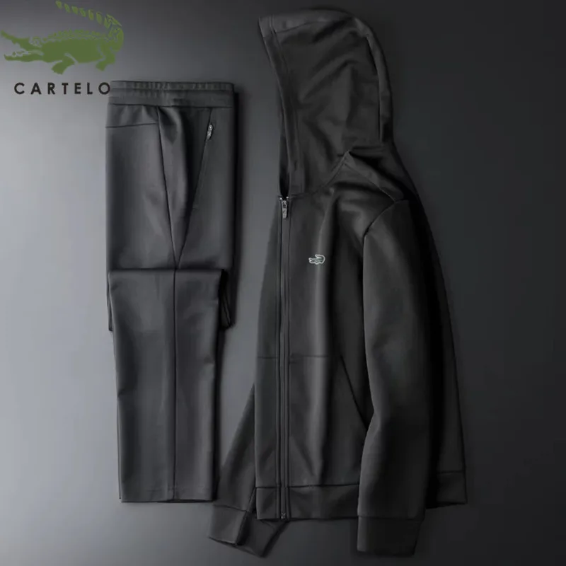 Спортивный костюм CARTELO новинка мужской классический Модный Дикий Повседневный