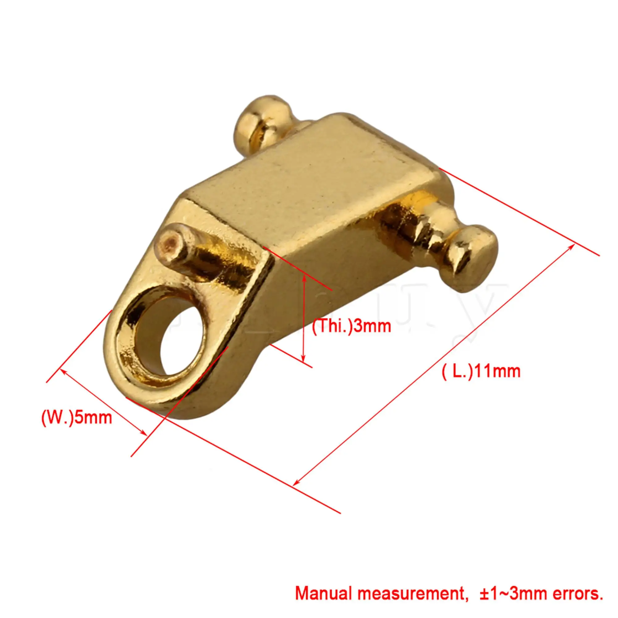 Yibuy 40xString фиксаторы роликовая нить деревья золото w/винт для электрогитары | Спорт