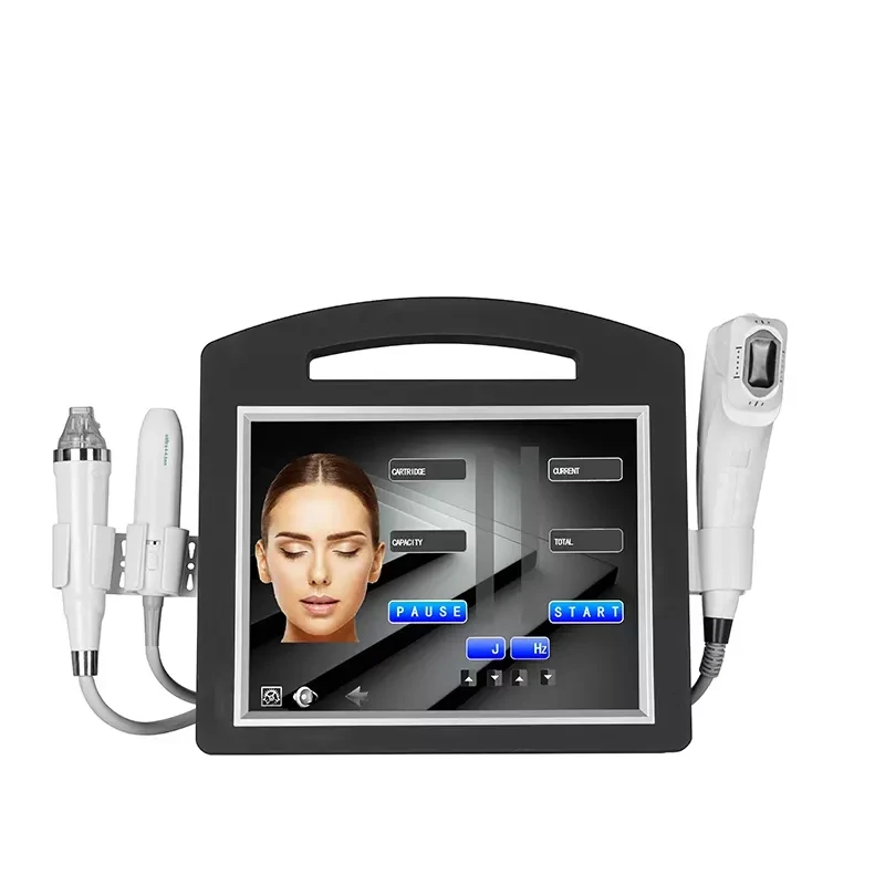 

Портативный ультразвуковой аппарат 4D VMAX 3 в 1 для Удаления растяжек, удаления морщин, подтяжки кожи, лифтинга лица, Ультразвукового Похудени...
