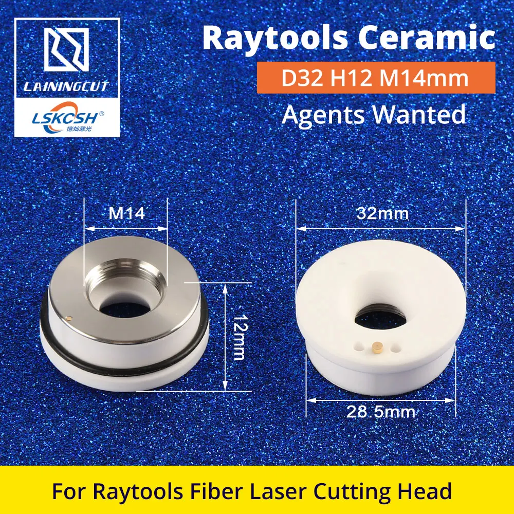 LSKCSH Raytools Лазерная керамика Dia32/28,5 мм для Raytools BT240s BM109/111 Bodor Glorystar лазерная головка насадка держатель агенты хотели