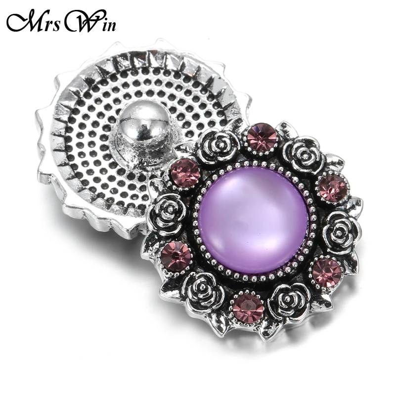 Новые ювелирные изделия с застежкой 6 цветов цветы s 18 мм кнопки подходит для