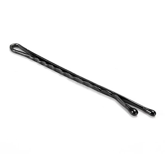 

60 Pcs Salon Pins Hairpins Barrette Black Hair Pin Metal Waved Hair Clips Bobby Bridal Hair Accessory Styling Tools