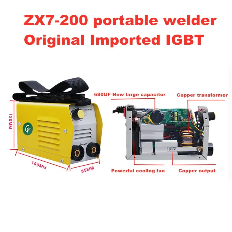 Однофазный сварочный аппарат igbt arc zx7 mma 220 В|Сварочные аппараты| |