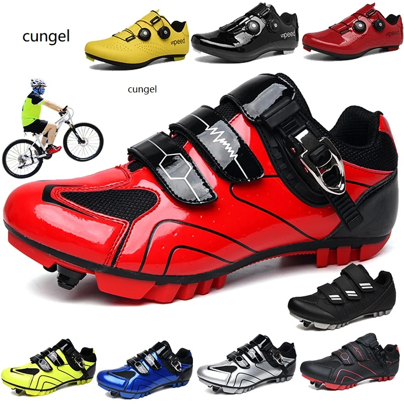 Дорожная обувь для велоспорта Мужская велосипеда Обувь горного Sapatilha Ciclismo MTB