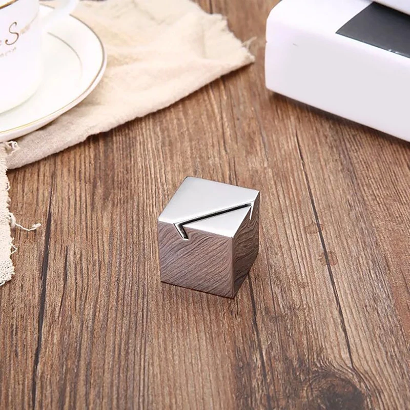 Stainless Steel Menu Holder Business Card Name Display Stand Rack Price For Hotel Buffet Accessories | Дом и сад